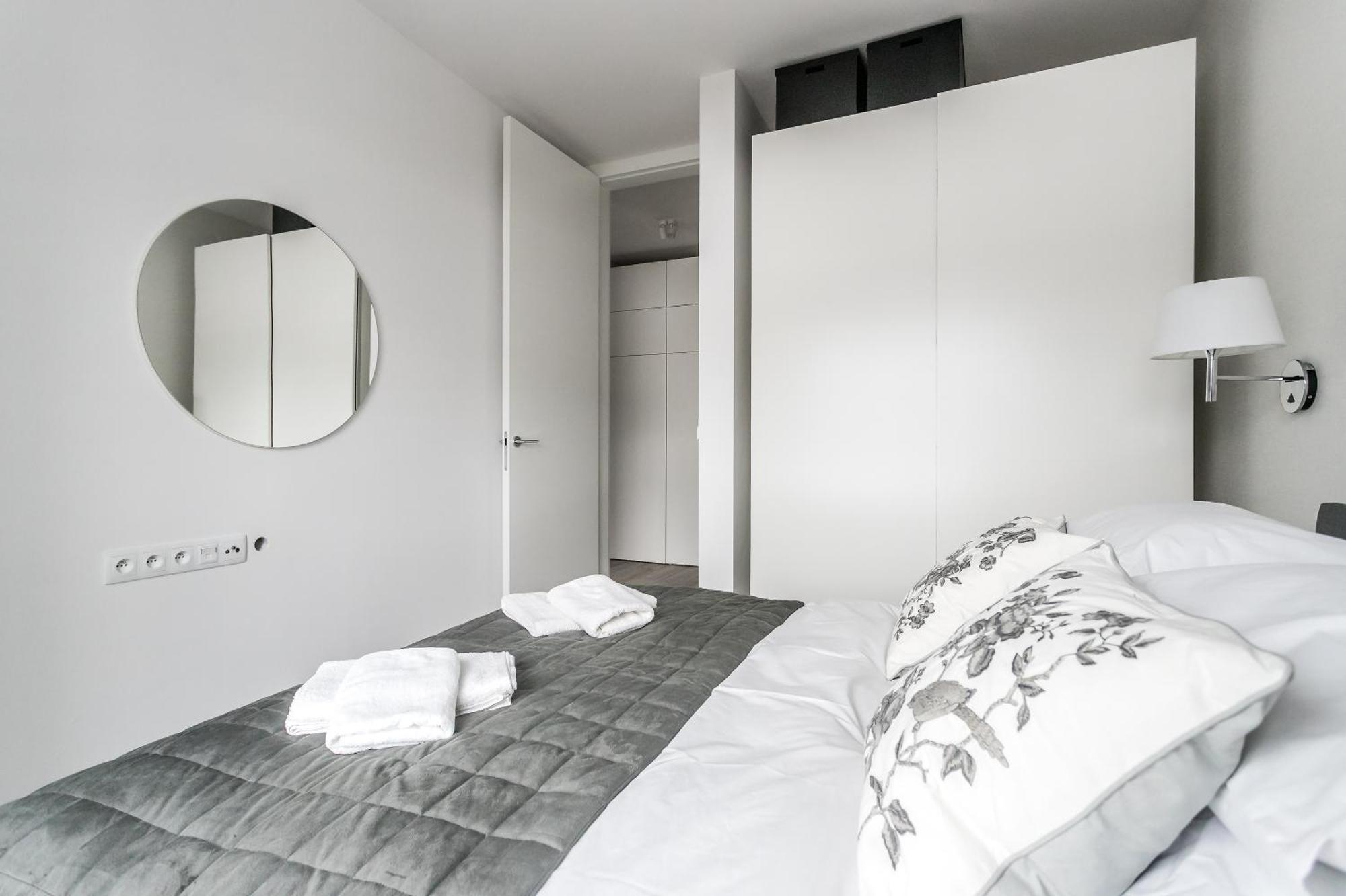 Mennica Residence Apartments By P&O Serviced Apartments Warschau Kamer foto